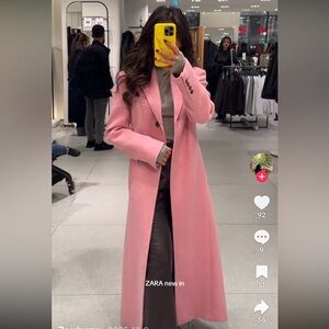 ZARA LIMITED EDITION LONG WOOL COAT